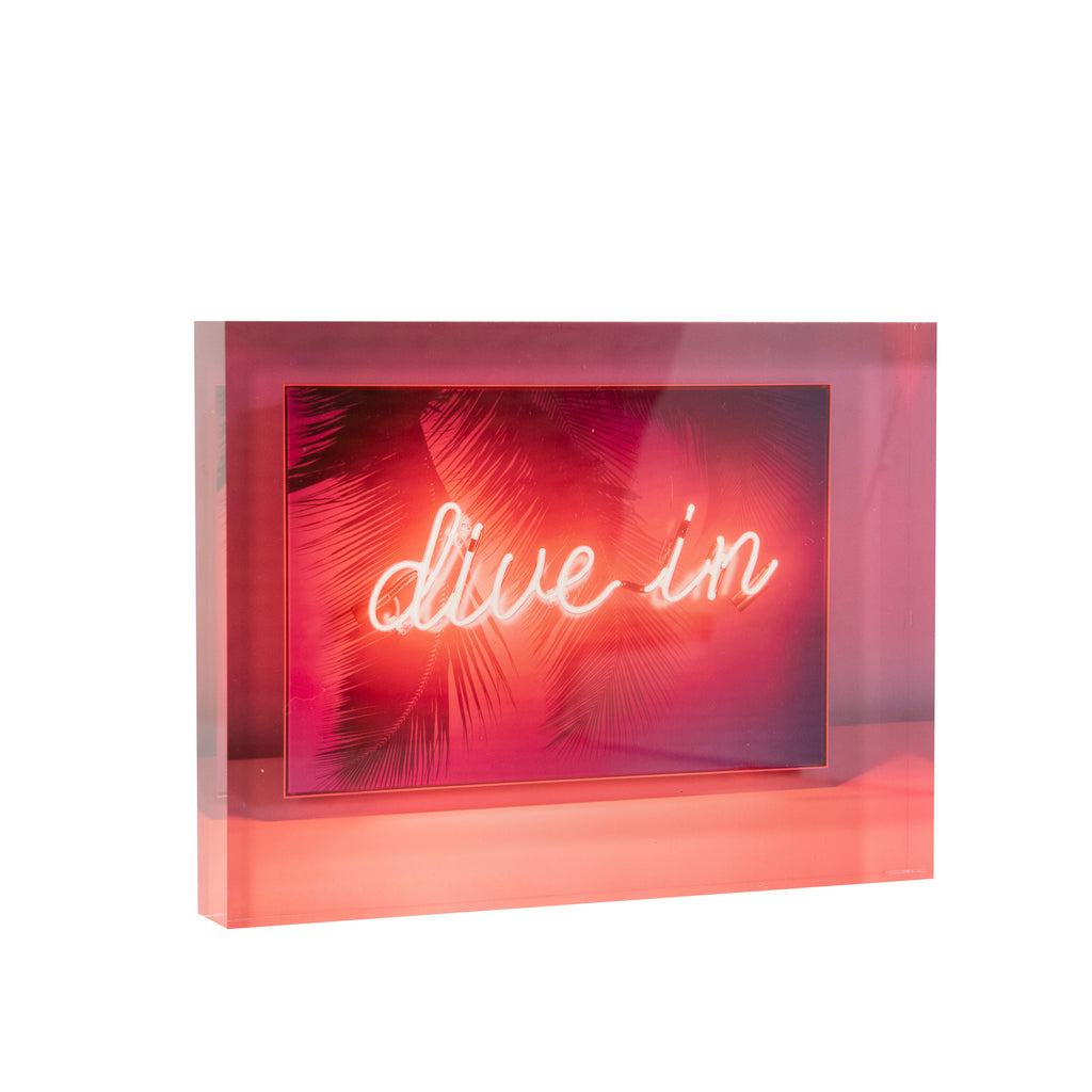 Lucite Block : Dive In
