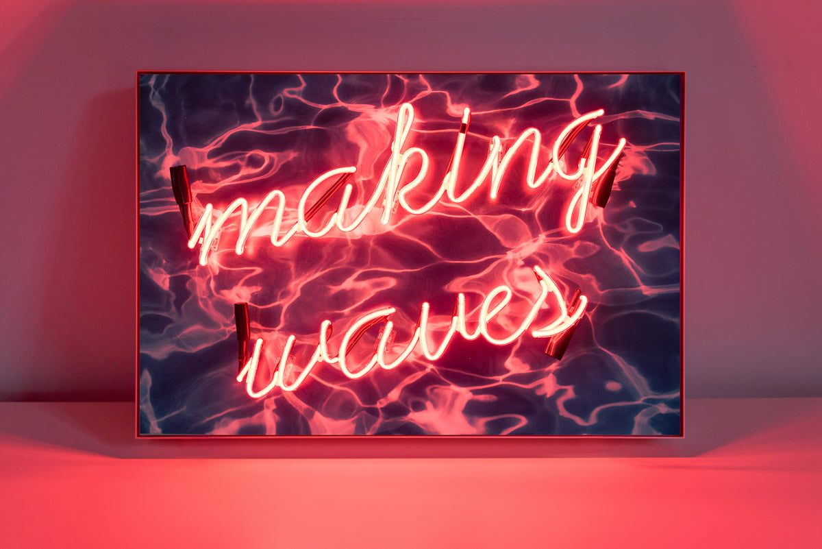Neon Mantra: Making Waves