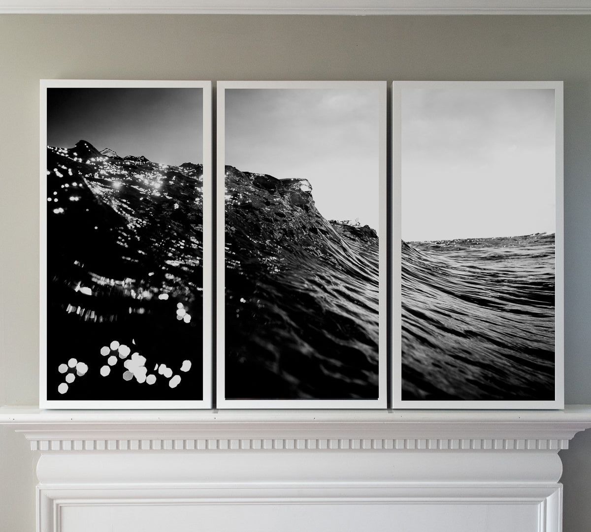 Wave Triptych: Sullivans Island